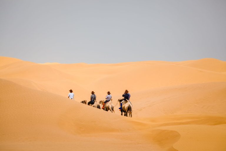 riding-camel-gobi-desert